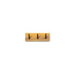 Spinder Design Nub 3 wandkapstok - Eiken