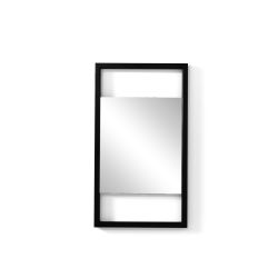 Spinder Design Luma S spiegel 40x60 cm - zwart