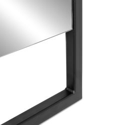 Spinder Design Luma M spiegel 100x40 cm - zwart