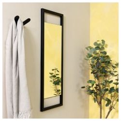 Spinder Design Luma M spiegel 100x40 cm - zwart