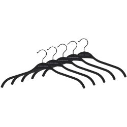 Spinder Design Rosa kledinghangers - zwart