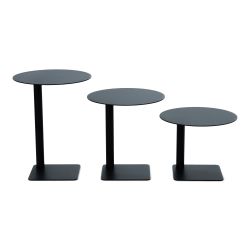 Spinder Design Sunny Low bijzettafel - zwart