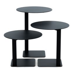 Spinder Design Sunny Low bijzettafel - zwart