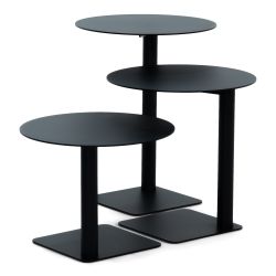 Spinder Design Sunny Low bijzettafel - zwart