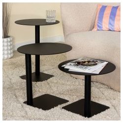 Spinder Design Sunny Low bijzettafel - zwart