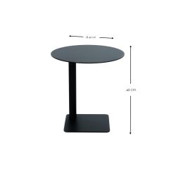 Spinder Design Sunny Medium bijzettafel - silky taupe
