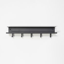 Spinder Design Easy wandkapstok - zwart