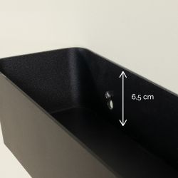 Spinder Design Multi 3 wandkapstok - zwart