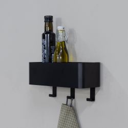 Spinder Design Multi 3 wandkapstok - zwart