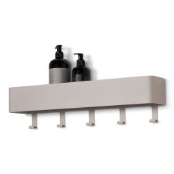 Spinder Design Multi 5 wandkapstok - silky taupe