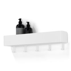 Spinder Design Multi 5 wandkapstok - wit