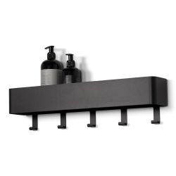 Spinder Design Multi 5 wandkapstok - zwart
