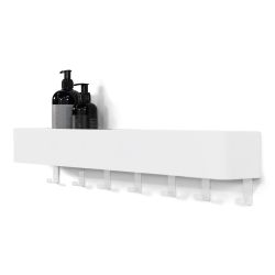 Spinder Design Multi 7 wandkapstok - wit