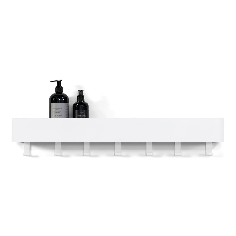 Spinder Design Multi 7 wandkapstok - wit