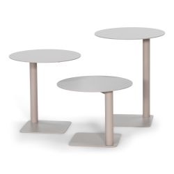 Spinder Design Daley High bijzettafel 45 cm hoog - silky taupe