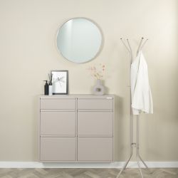 Spinder Design Billy 6 schoenenkast - silky taupe