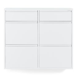Spinder Design Billy 6 schoenenkast - wit