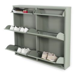 Spinder Design Billy 6 schoenenkast - dusty green