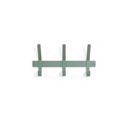 Spinder Design Dexter 3 wandkapstok - dusty  green