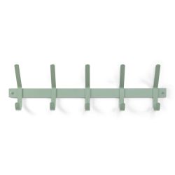 Spinder Design Dexter 5 wandkapstok - dusty green