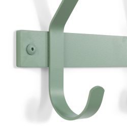 Spinder Design Dexter 5 wandkapstok - dusty green