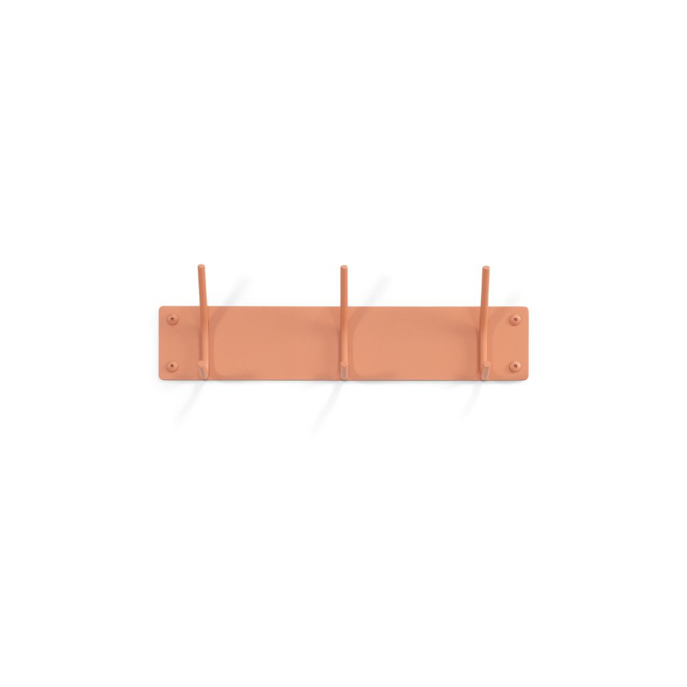 Spinder Design Fusion 3 wandkapstok - clay terra