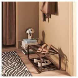 Spinder Design Retro schoenenrek - chocolate brown