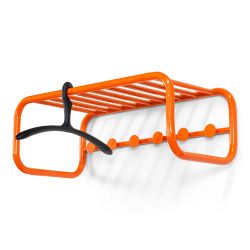 Spinder Design Retro wandkapstok - pure orange
