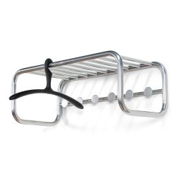 Spinder Design Retro wandkapstok - groovy chrome