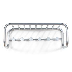 Spinder Design Retro wandkapstok - groovy chrome