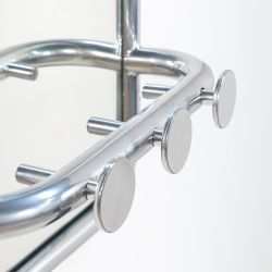 Spinder Design Retro spiegel60x35 - groovy chrome