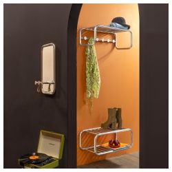 Spinder Design Retro spiegel60x35 - groovy chrome