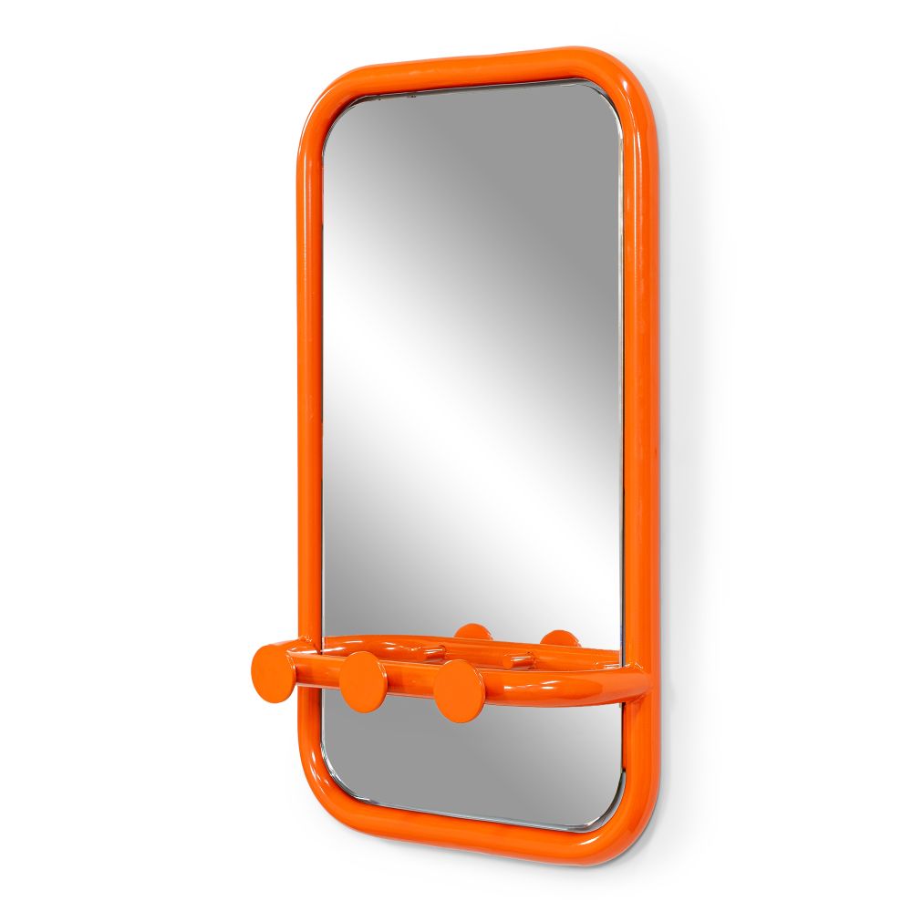 Spinder Design Retro spiegel60x35 - pure orange