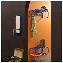 Spinder Design Retro spiegel60x35 - ultramarine