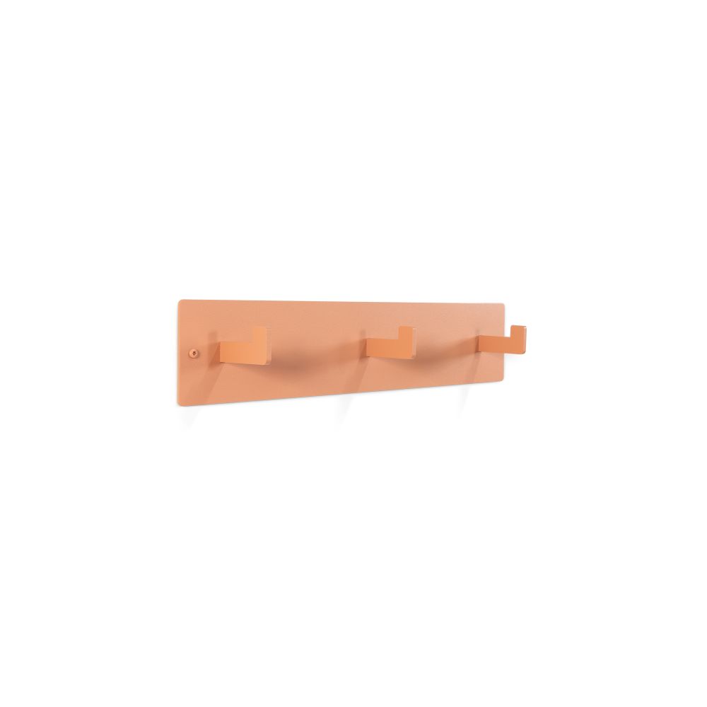 Spinder Design Leatherman 3 wandkapstok - clay terra