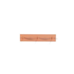 Spinder Design Leatherman 3 wandkapstok - clay terra