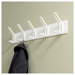 Spinder Design Miles 5 wandkapstok - wit