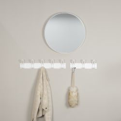 Spinder Design Miles 5 wandkapstok - wit