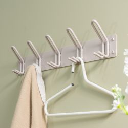 Spinder Design Miles 5 wandkapstok - silky taupe