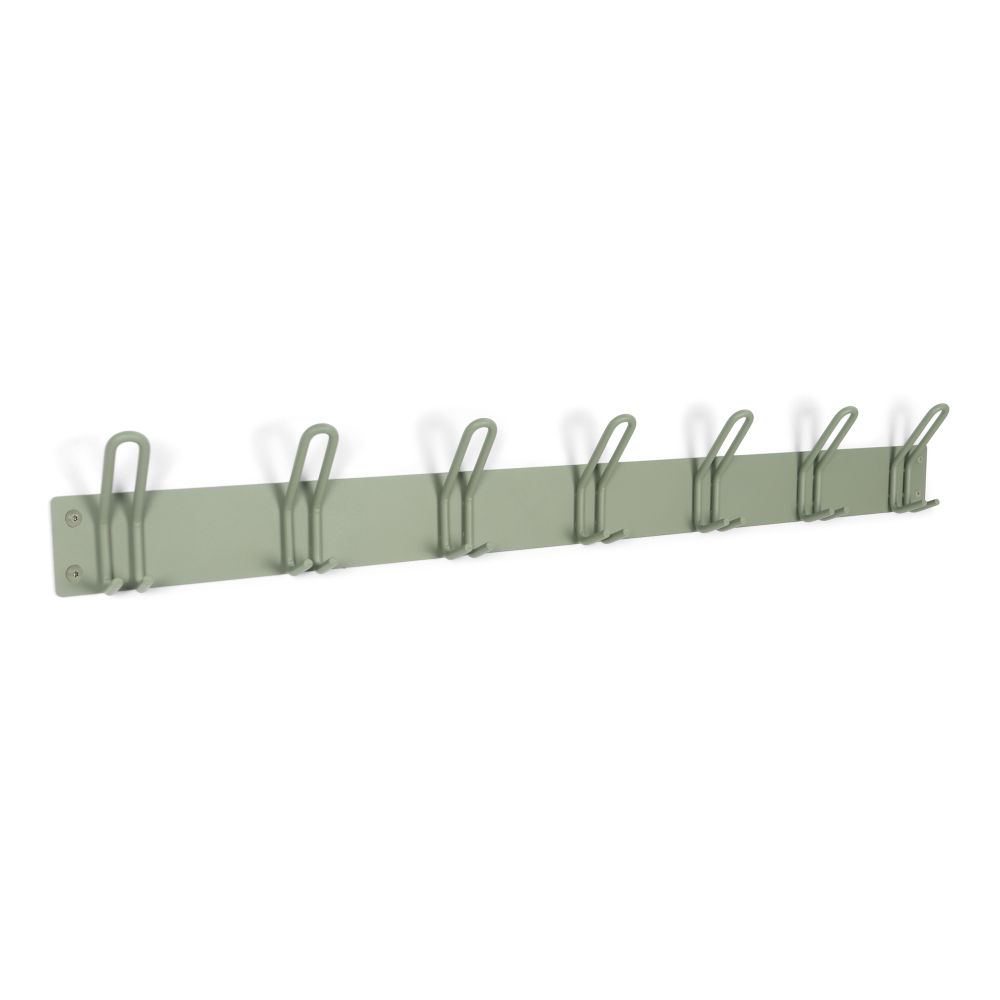 Spinder Design Miles 7 wandkapstok - dusty green