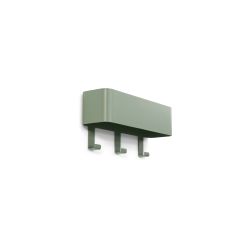 Spinder Design Dax Play 3 wandkapstok - dusty green