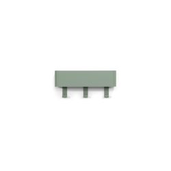 Spinder Design Dax Play 3 wandkapstok - dusty green