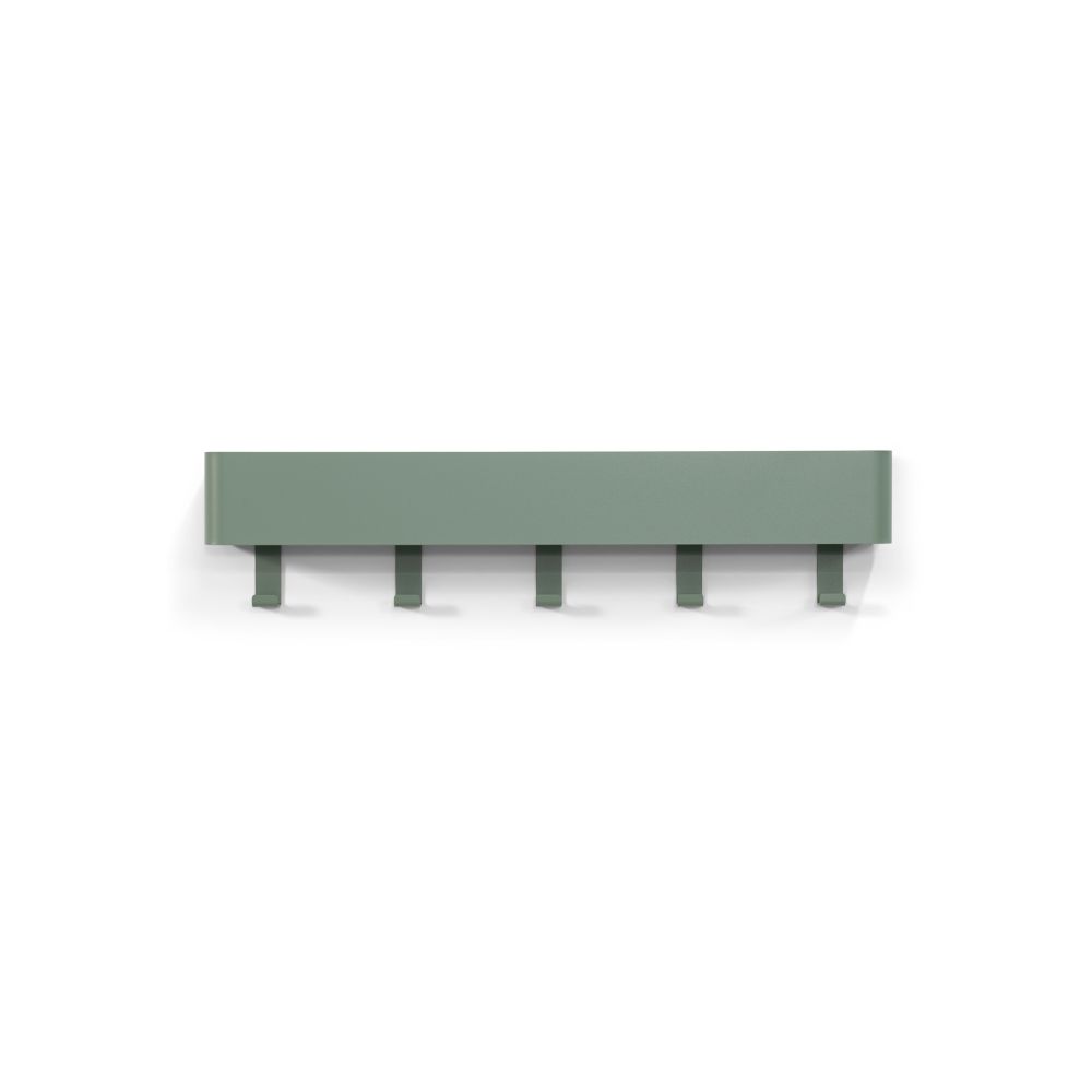 Spinder Design Dax Play 5 wandkapstok - dusty green