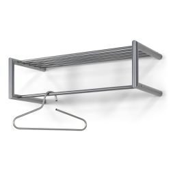 Spinder Design Smooth wandkapstok - nikkel