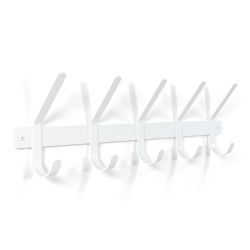 Spinder Design Dexter 5 wandkapstok - wit