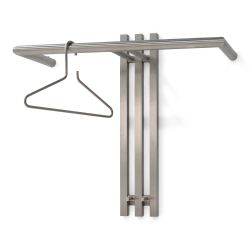 Spinder Design Senza 1 wandkapstok - rvs
