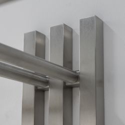 Spinder Design Senza 1 wandkapstok - rvs