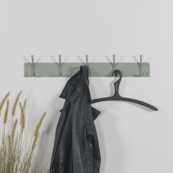 Spinder Design Fusion 5 wandkapstok - dusty green