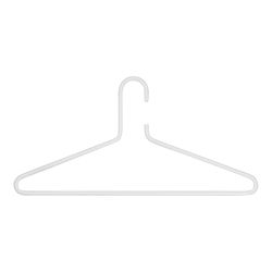 Spinder Design Senza 6 kledinghangers (set van 3 stuks) - wit