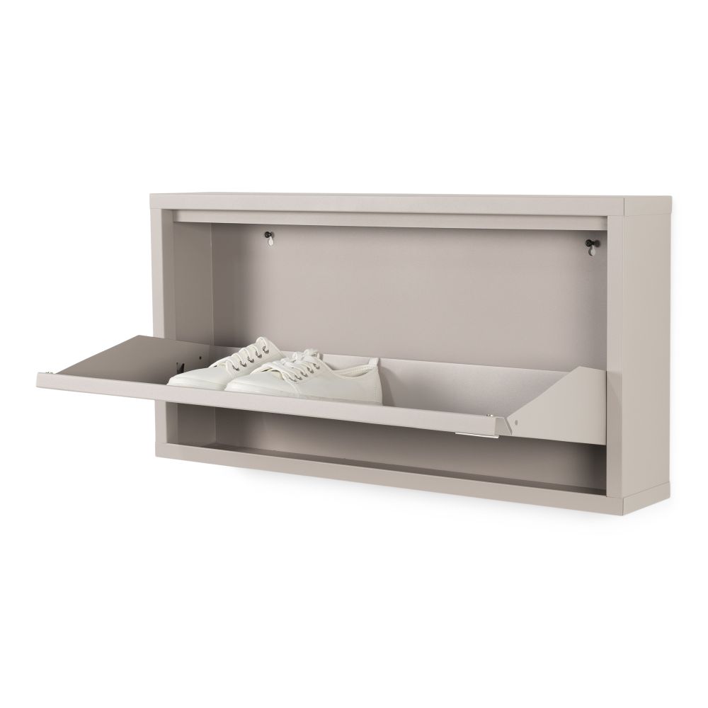 Spinder Design Billy 1 schoenenkast - silky taupe